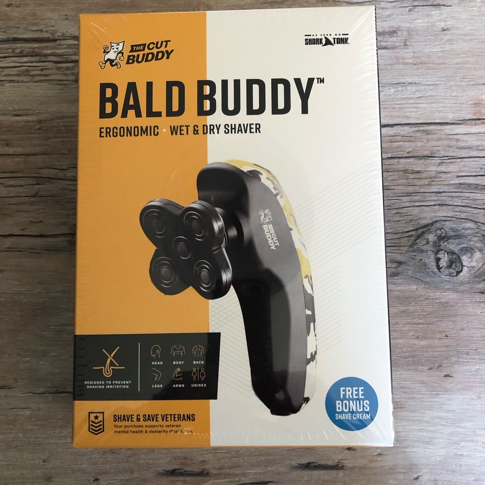 Bald Buddy Ergonomic Wet & Dry Shaver